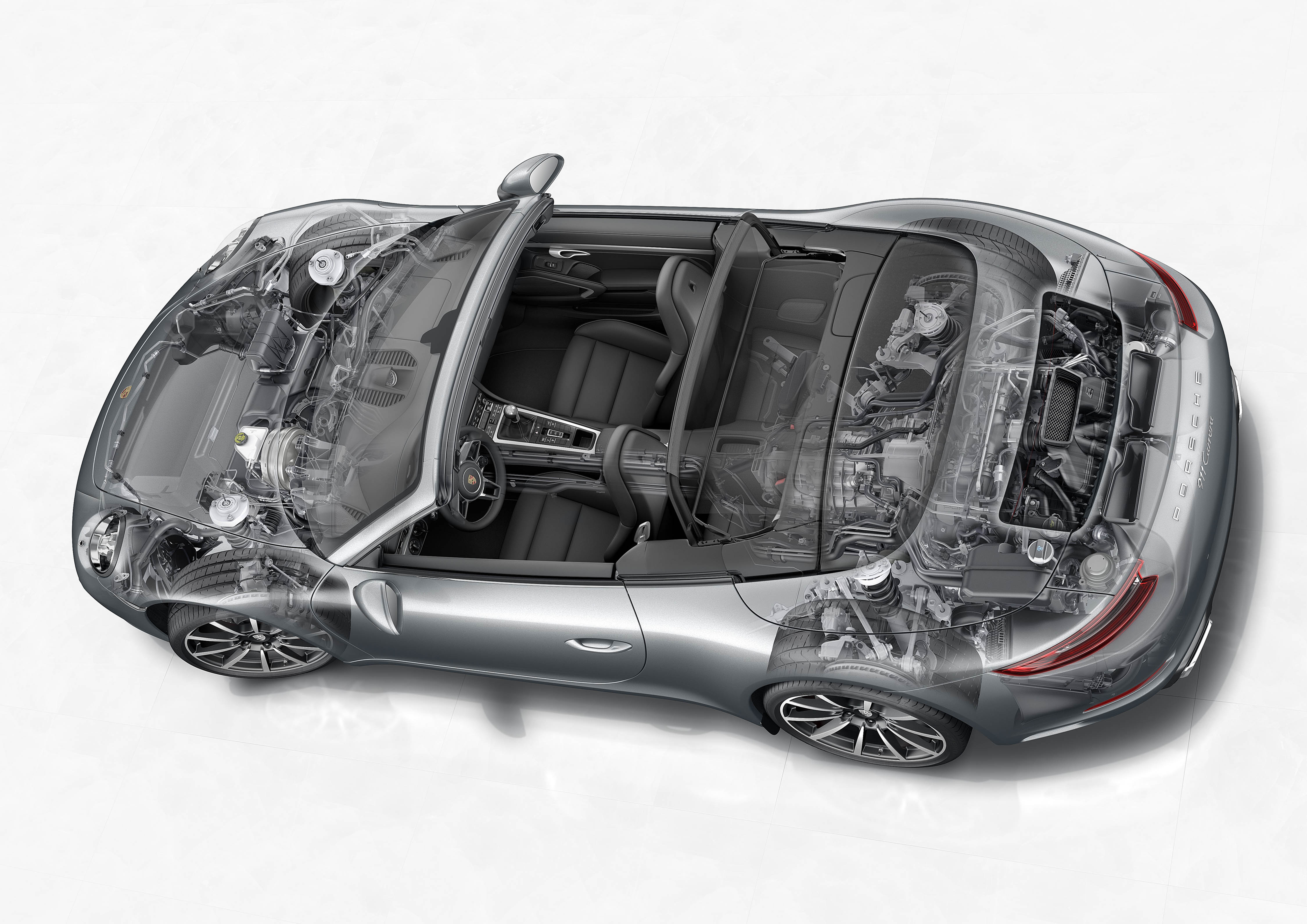 Nieuwe Porsche 911 type 991 met facelift komt eind 2015 op de markt met nieuwe turbomotoren en nog meer dynamiek.