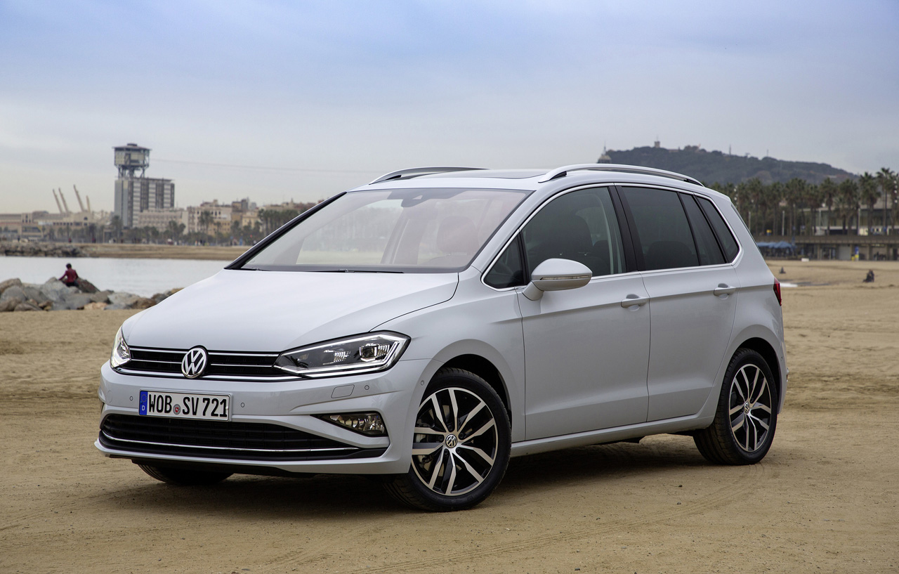 Volkswagen geeft de vernieuwde Golf Sportsvan een prijs.