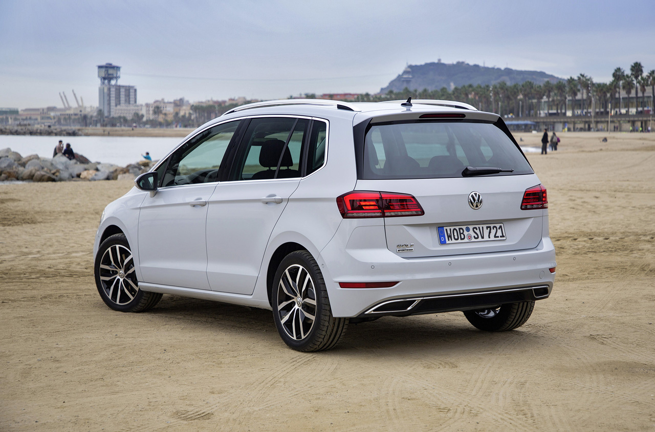 Volkswagen geeft de vernieuwde Golf Sportsvan een prijs.