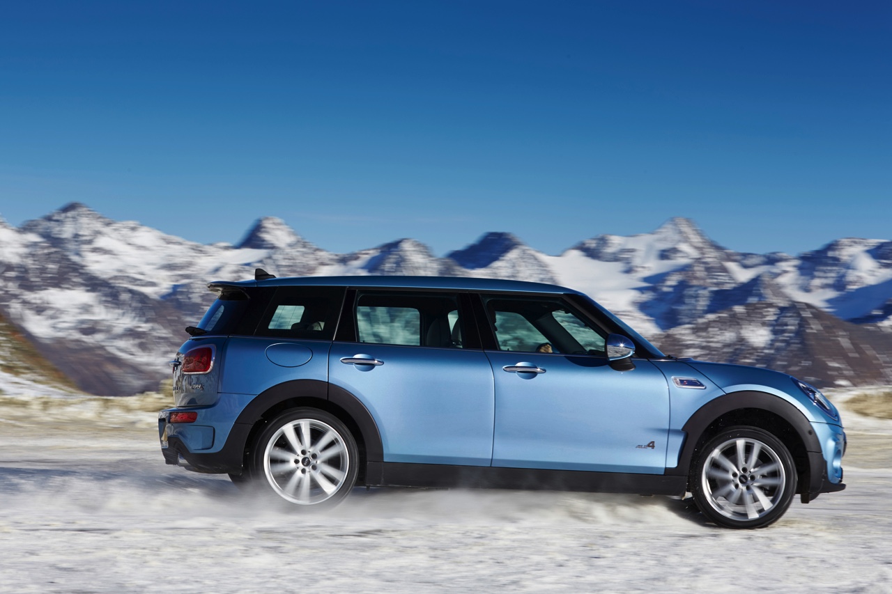 MINI Clubman is nu leverbaar met ALL4 vierwielaandrijving. MINI levert ALL4 op de Cooper S en Cooper SD modellen.