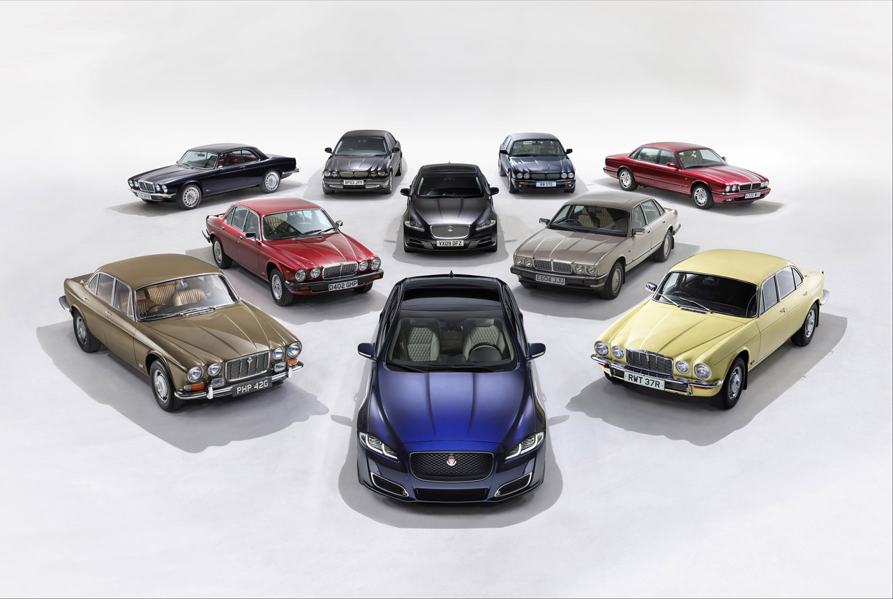 Jaguar brengt een speciale XJ50 ter viering van het vijftig jarig bestaan van dit model.