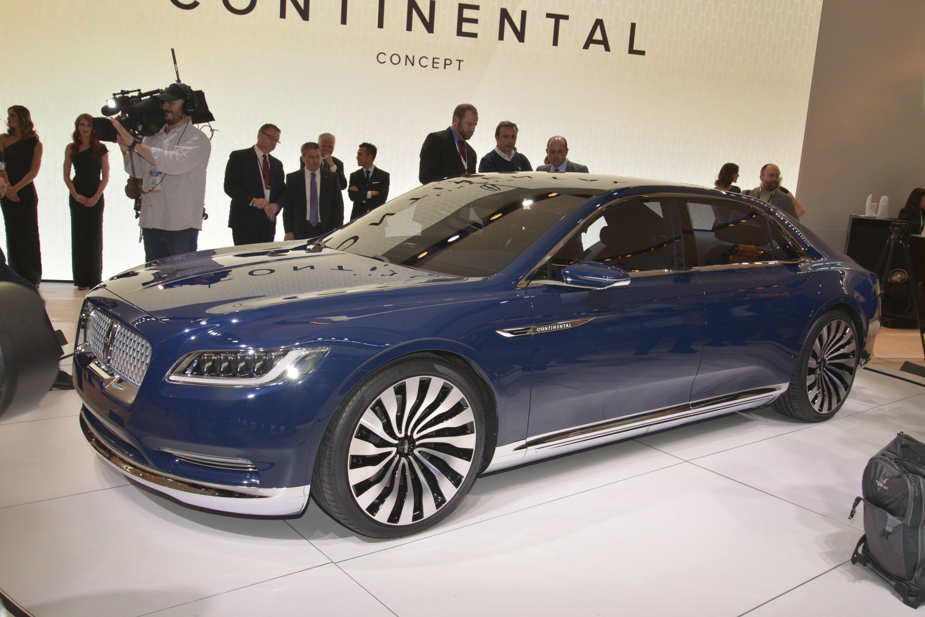 Lincoln Continental Concept is voorproefje van een nieuwe luxe sedan met eersteklas rijcomfort.