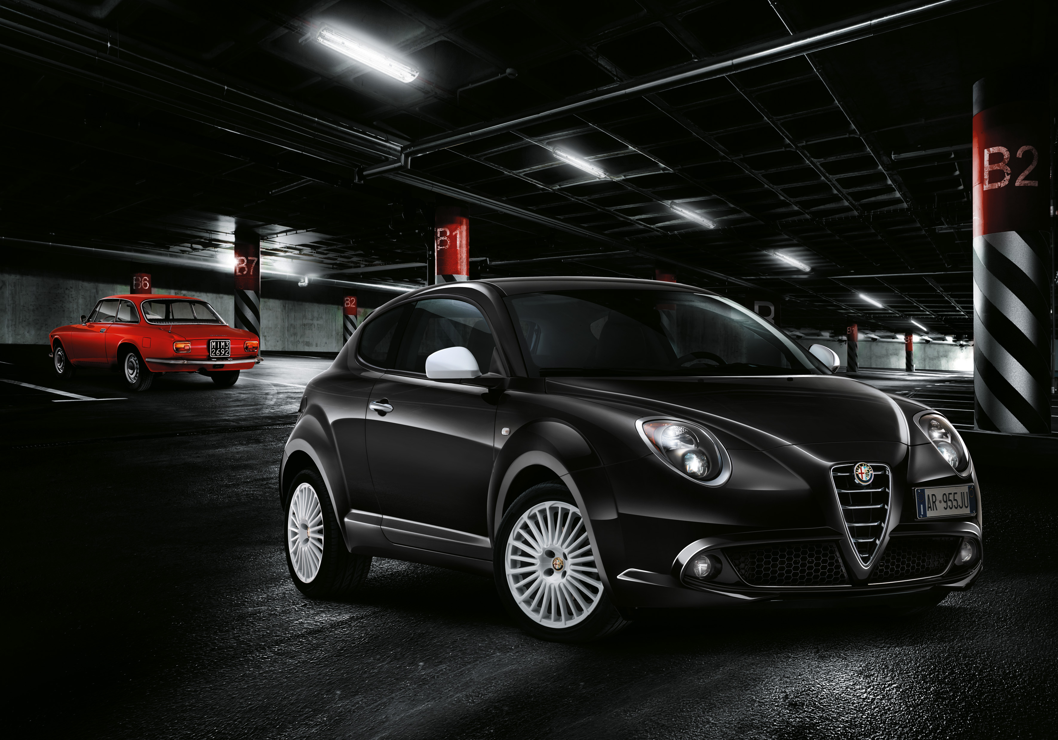 Alfa MiTo LPG als Junior in 1.4 Turbo 120 Bi-fuel uitvoering met affabriek autogasinstallatie en sportieve uitrusting.