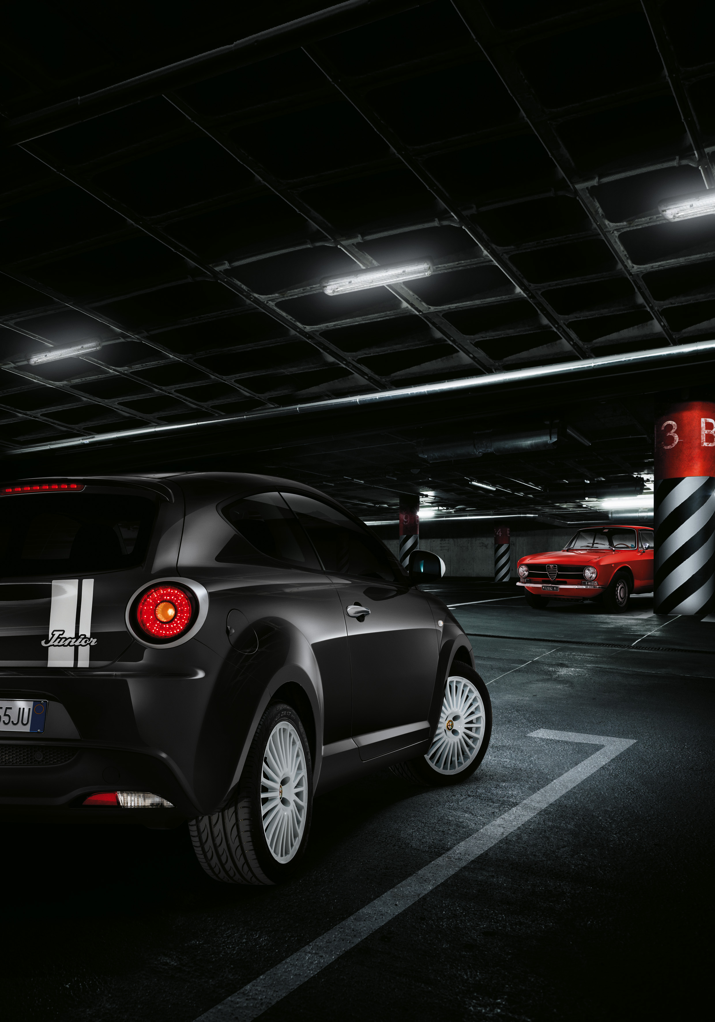 Alfa MiTo LPG als Junior in 1.4 Turbo 120 Bi-fuel uitvoering met affabriek autogasinstallatie en sportieve uitrusting.