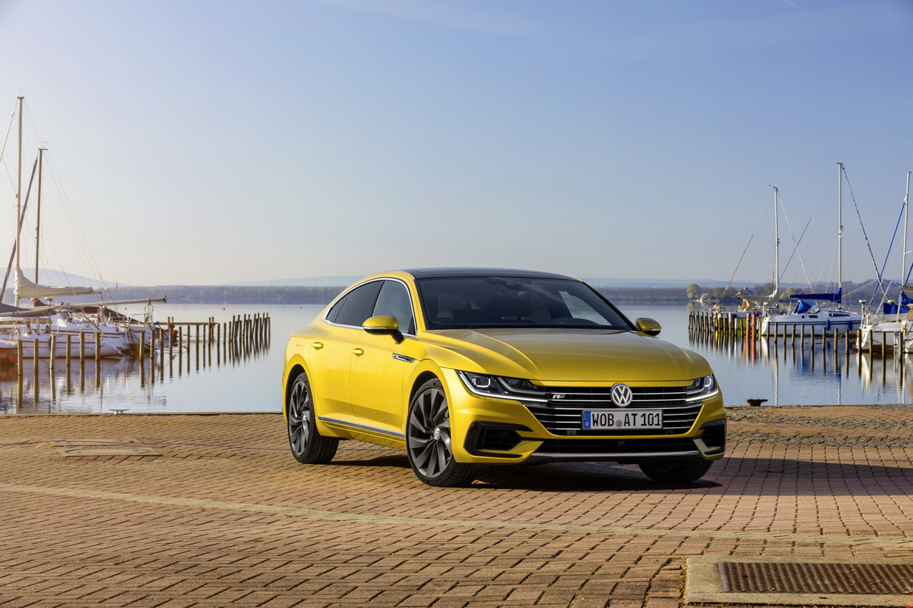 Volkswagen zet boven de Passat de nieuwe Arteon neer die feitelijk de opvolger is van de CC.