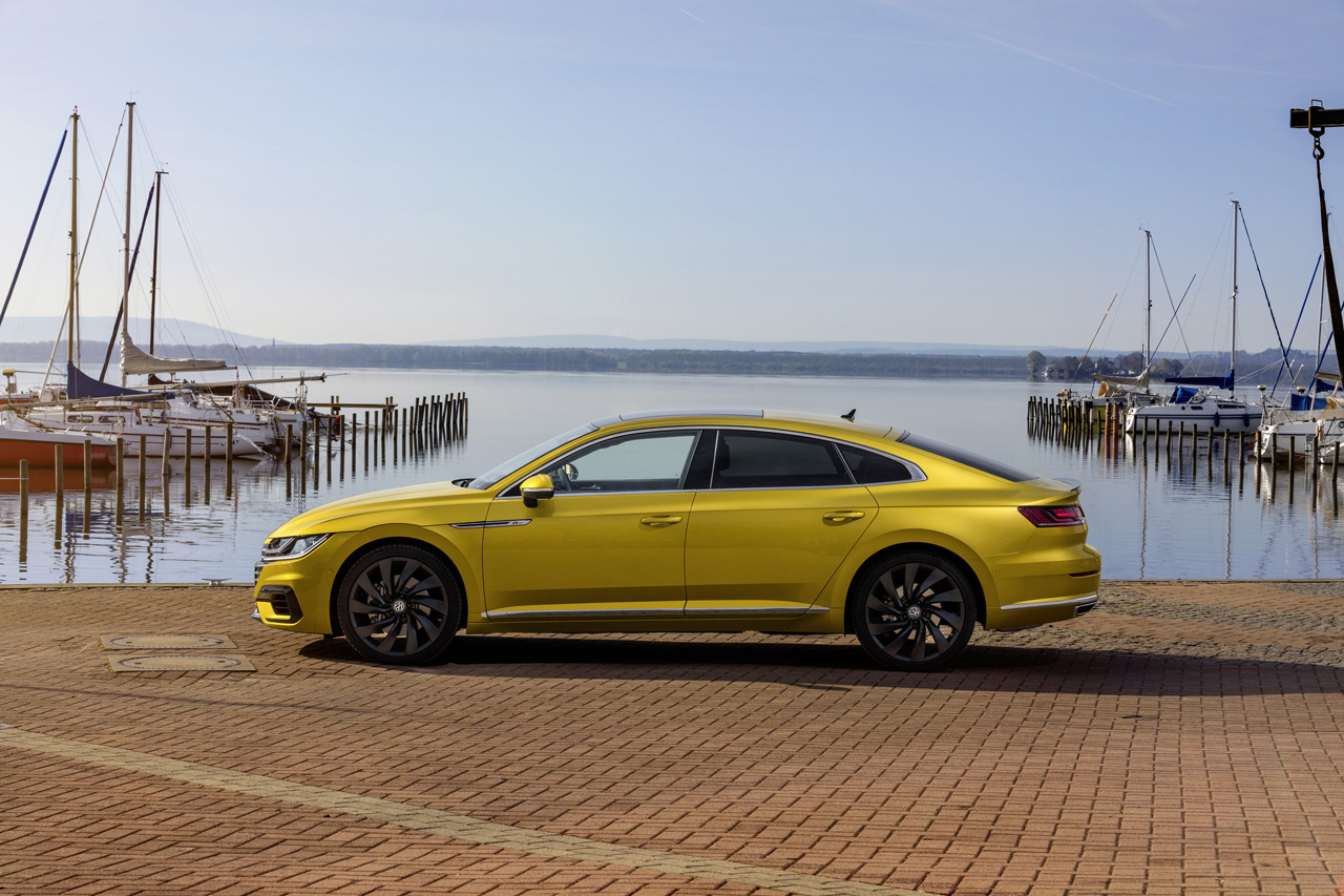 Volkswagen zet boven de Passat de nieuwe Arteon neer die feitelijk de opvolger is van de CC.