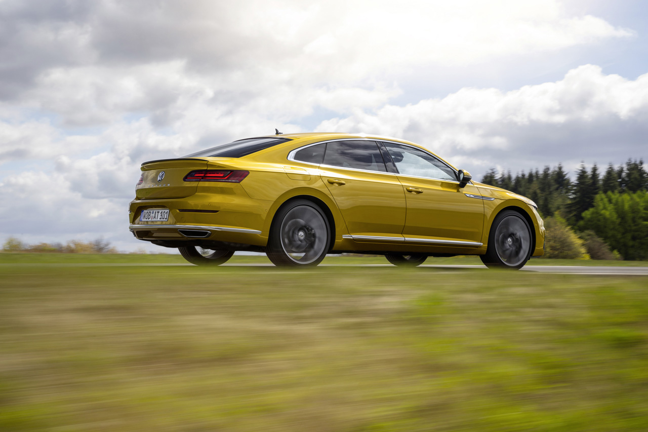 Volkswagen zet boven de Passat de nieuwe Arteon neer die feitelijk de opvolger is van de CC.