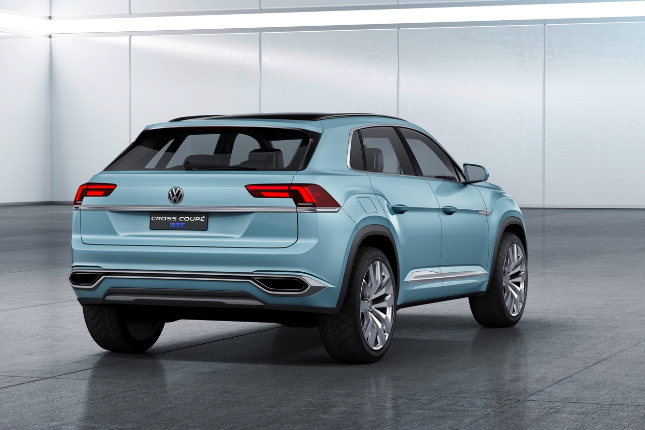 Primeur op NAIAS 2015: Volkswagen Cross Coup GTE is een SUV concept car met V6 plug-in hybride techniek, gebaseerd op het MQB-platform. In 2016 komt het productiemodel op de markt.