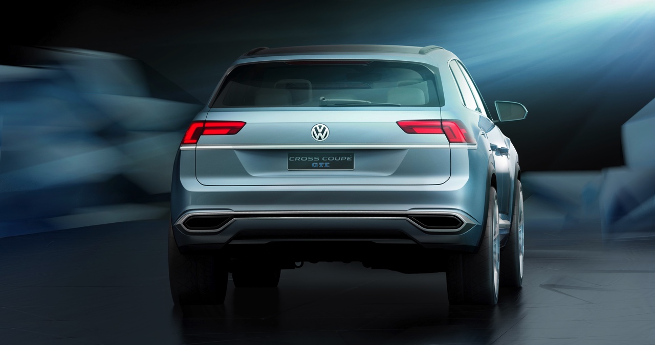 Primeur op NAIAS 2015: Volkswagen Cross Coup GTE is een SUV concept car met V6 plug-in hybride techniek, gebaseerd op het MQB-platform. In 2016 komt het productiemodel op de markt.