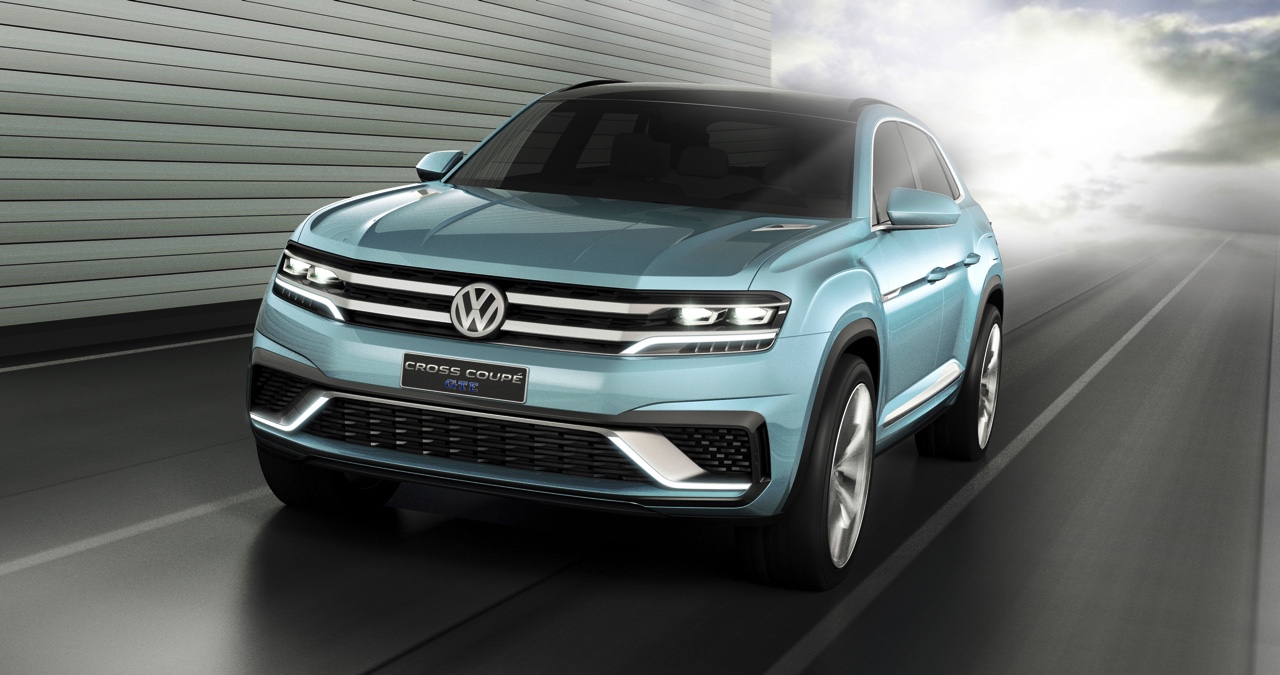 Primeur op NAIAS 2015: Volkswagen Cross Coup GTE is een SUV concept car met V6 plug-in hybride techniek, gebaseerd op het MQB-platform. In 2016 komt het productiemodel op de markt.