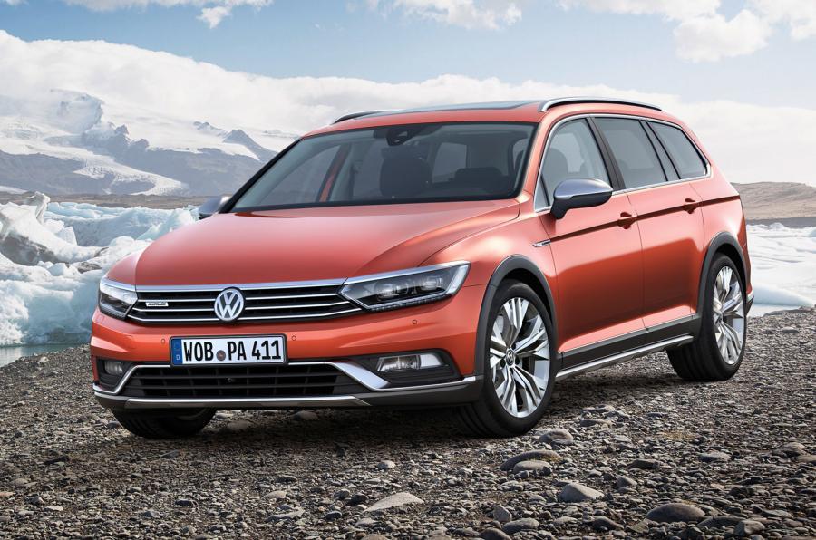 Verbrede spatborden, stoerdere bumpers, vierwielaandrijving en wat hoger op z'n poten. Volkswagen stelt in Genve de Passat Alltrack voor.
