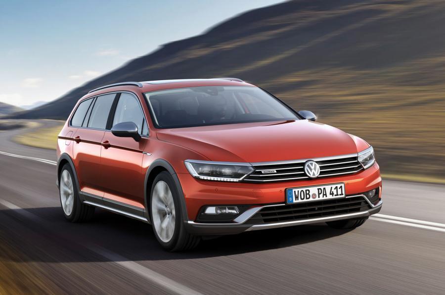 Verbrede spatborden, stoerdere bumpers, vierwielaandrijving en wat hoger op z'n poten. Volkswagen stelt in Genve de Passat Alltrack voor.