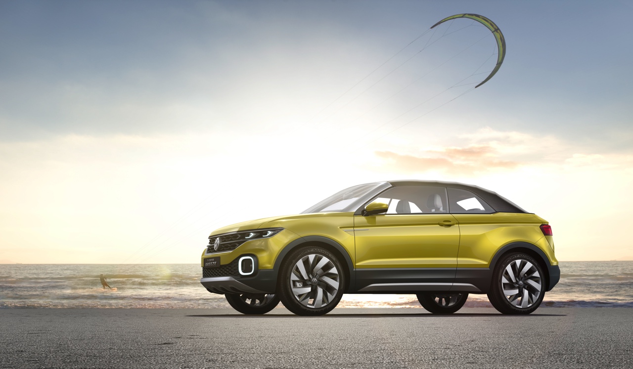 Volkswagen T-Cross en T-Roc Concept zijn voorbode van nieuwe generatie compacte SUV's bij Volkswagen.