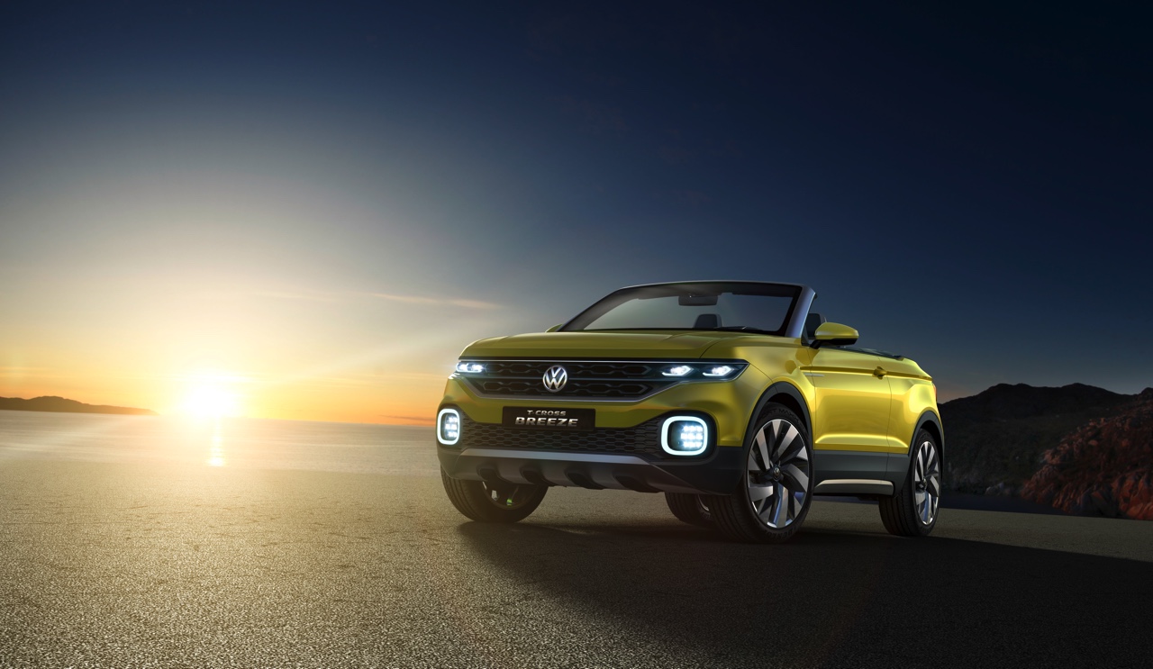 Volkswagen T-Cross en T-Roc Concept zijn voorbode van nieuwe generatie compacte SUV's bij Volkswagen.
