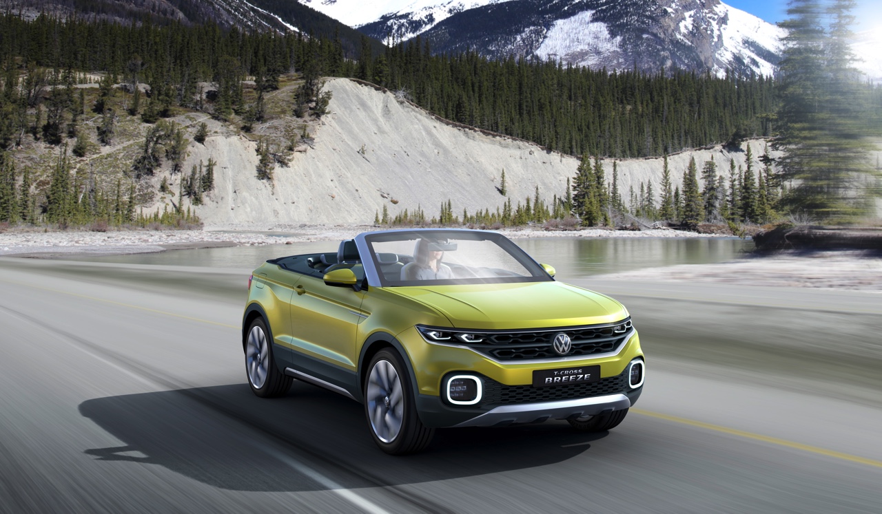 Volkswagen T-Cross en T-Roc Concept zijn voorbode van nieuwe generatie compacte SUV's bij Volkswagen.