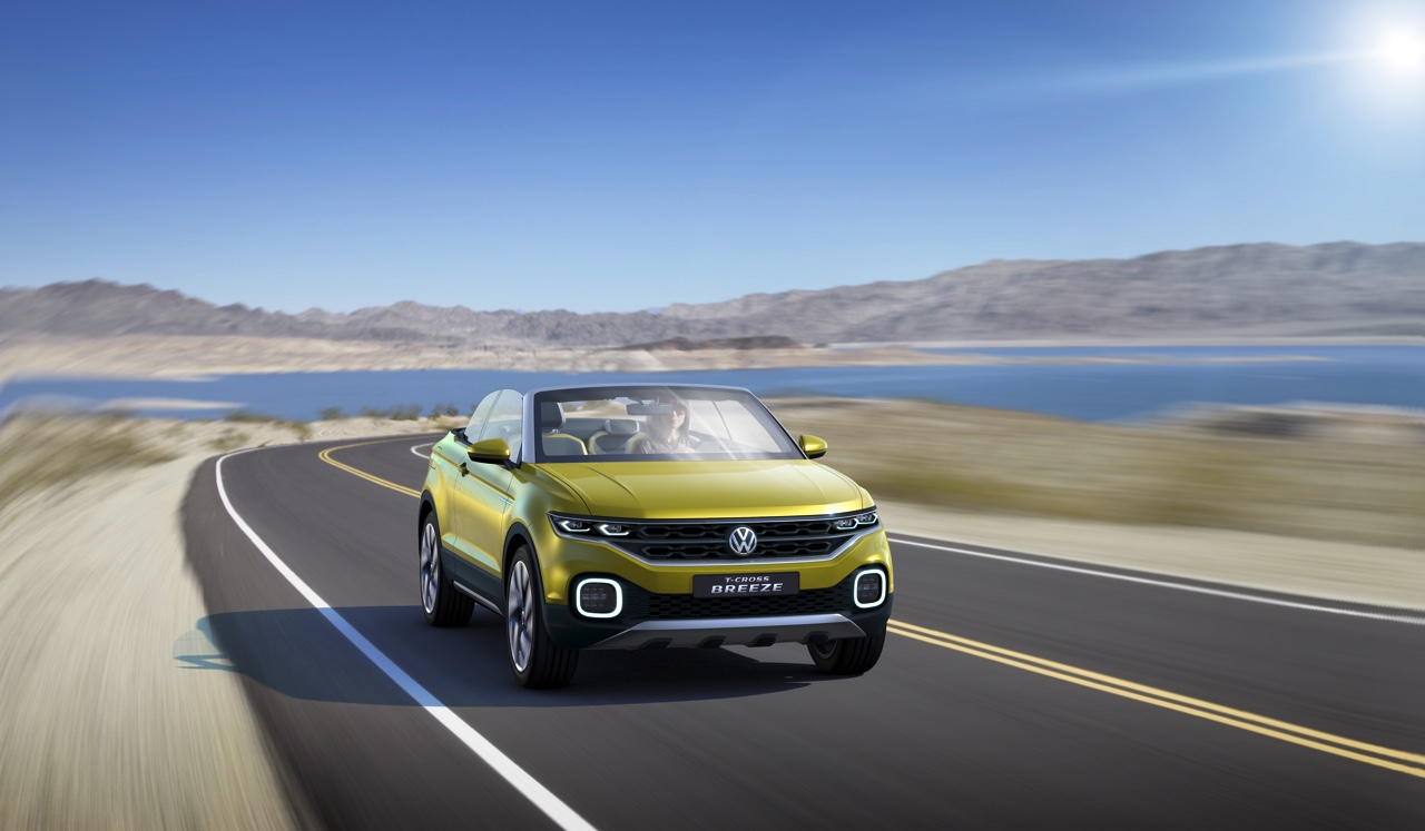 Volkswagen T-Cross en T-Roc Concept zijn voorbode van nieuwe generatie compacte SUV's bij Volkswagen.