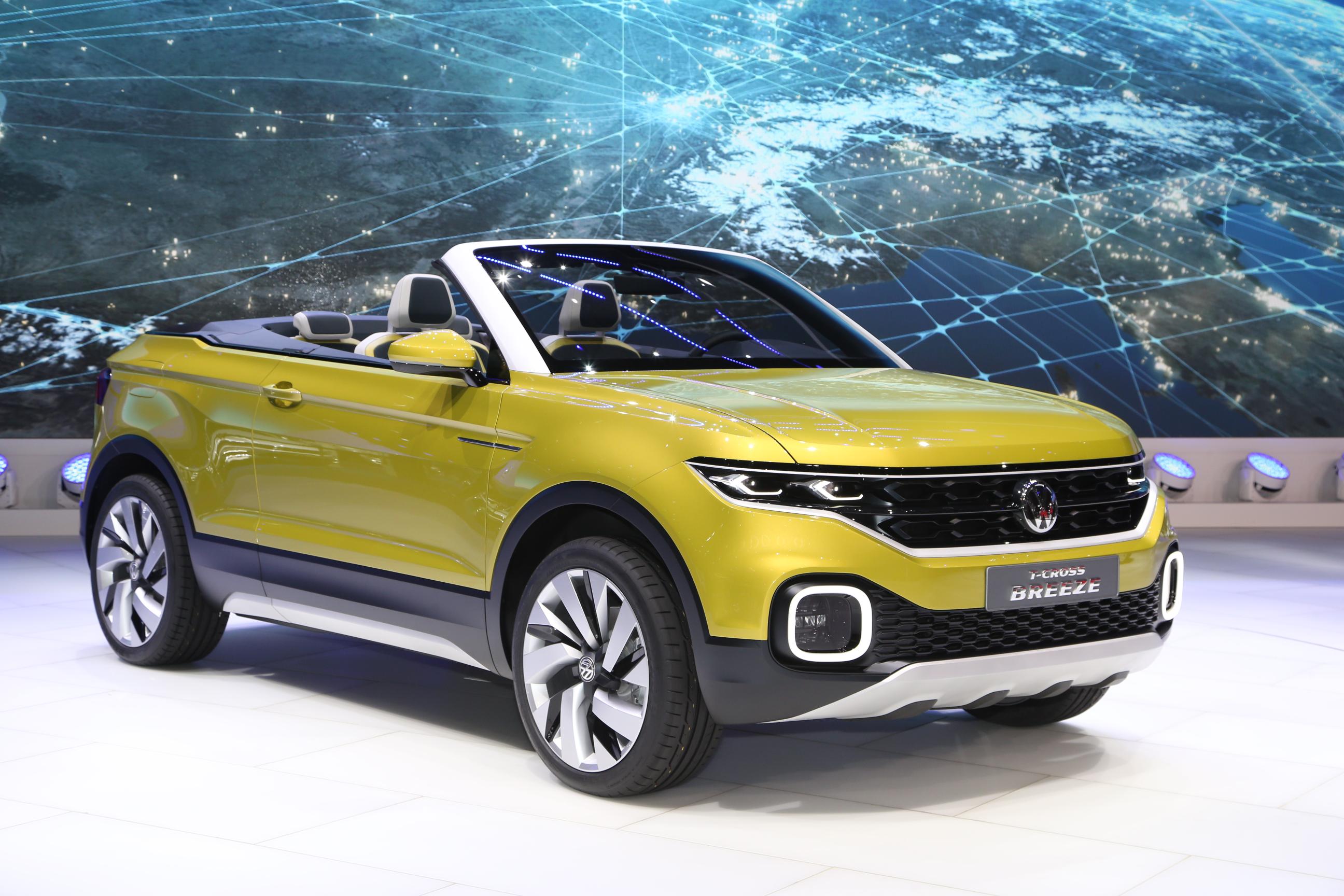 Volkswagen T-Cross en T-Roc Concept zijn voorbode van nieuwe generatie compacte SUV's bij Volkswagen.
