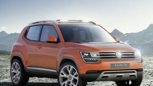 Volkswagen heeft de Taigun meegenomen naar de Delhi Auto Expo. In feite is er niet veel veranderd aan het studiemodel dat we in 2012 al zagen op de autoshow van Sao Paulo in Brazili.