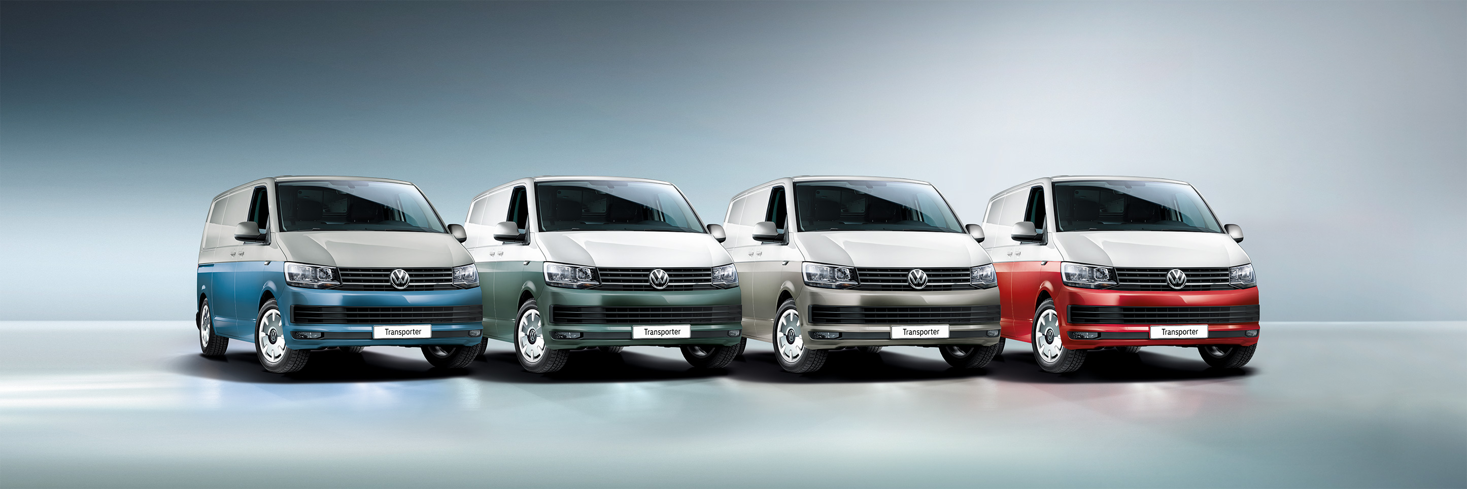 Volkswagen levert nieuwe Transporter nu ook in two-tone lak, gebaseerd op de Generation SIX.