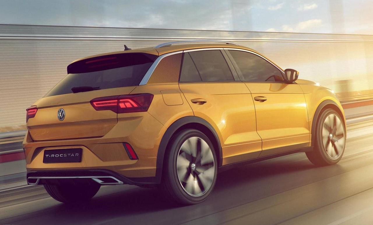 Ter introductie van de T-Roc op de Chinese markt heeft Volkswagen er een concept van gemaakt, de T-Rocstar.