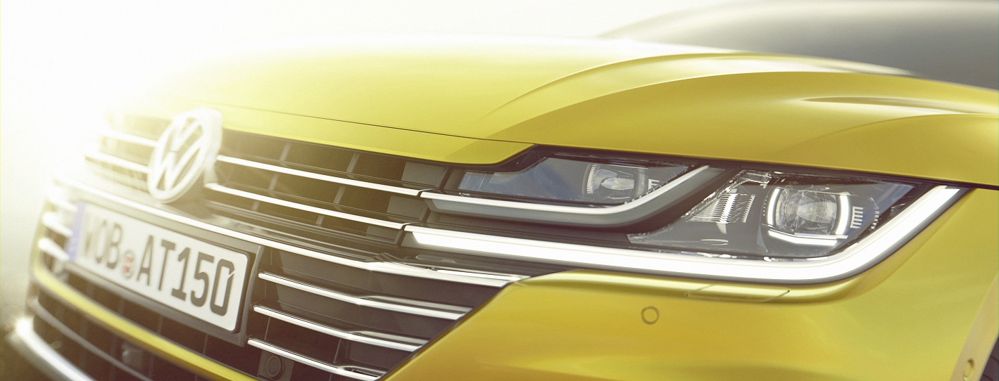 In de aanloop naar de onthulling in Genve geeft Volkswagen enkele teaserbeelden vrij van de productieversie van de Arteon.