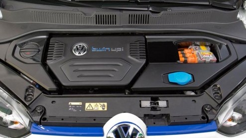 Volkswagen presenteert op de Tokyo Motor Show 2013 de Twin-Up Concept, een Up met de plug-inhybride aandrijflijn van de XL1. Inderdaad, een diesel-hybride.