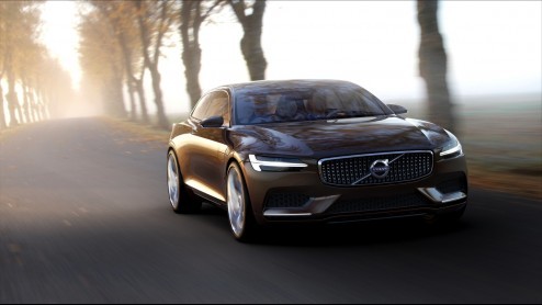 Volvo Concept Estate nu officieel aangekondigd voor Autosalon van Geneve. Studiemodel ademt verantwoord design en heeft een vernieuwend interieur met touchscreen in de middenconsole.