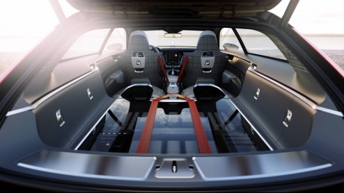 Volvo Concept Estate nu officieel aangekondigd voor Autosalon van Geneve. Studiemodel ademt verantwoord design en heeft een vernieuwend interieur met touchscreen in de middenconsole.