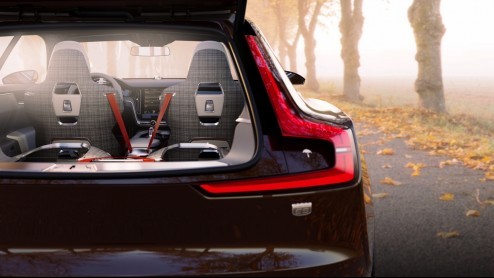 Volvo Concept Estate nu officieel aangekondigd voor Autosalon van Geneve. Studiemodel ademt verantwoord design en heeft een vernieuwend interieur met touchscreen in de middenconsole.
