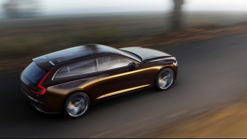 Volvo Concept Estate nu officieel aangekondigd voor Autosalon van Geneve. Studiemodel ademt verantwoord design en heeft een vernieuwend interieur met touchscreen in de middenconsole.