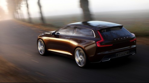 Volvo Concept Estate nu officieel aangekondigd voor Autosalon van Geneve. Studiemodel ademt verantwoord design en heeft een vernieuwend interieur met touchscreen in de middenconsole.