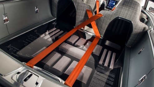 Volvo Concept Estate nu officieel aangekondigd voor Autosalon van Geneve. Studiemodel ademt verantwoord design en heeft een vernieuwend interieur met touchscreen in de middenconsole.
