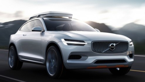 Volvo maakt Concept XC Coup officieel, voorafgaand aan introductie op Detroit Auto Show.