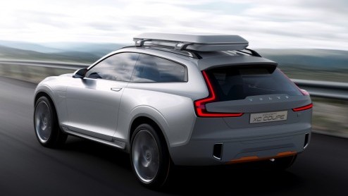 Volvo maakt Concept XC Coup officieel, voorafgaand aan introductie op Detroit Auto Show.