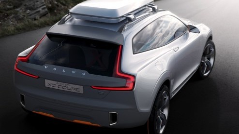 Volvo maakt Concept XC Coup officieel, voorafgaand aan introductie op Detroit Auto Show.