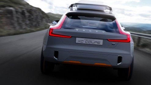 Volvo maakt Concept XC Coup officieel, voorafgaand aan introductie op Detroit Auto Show.