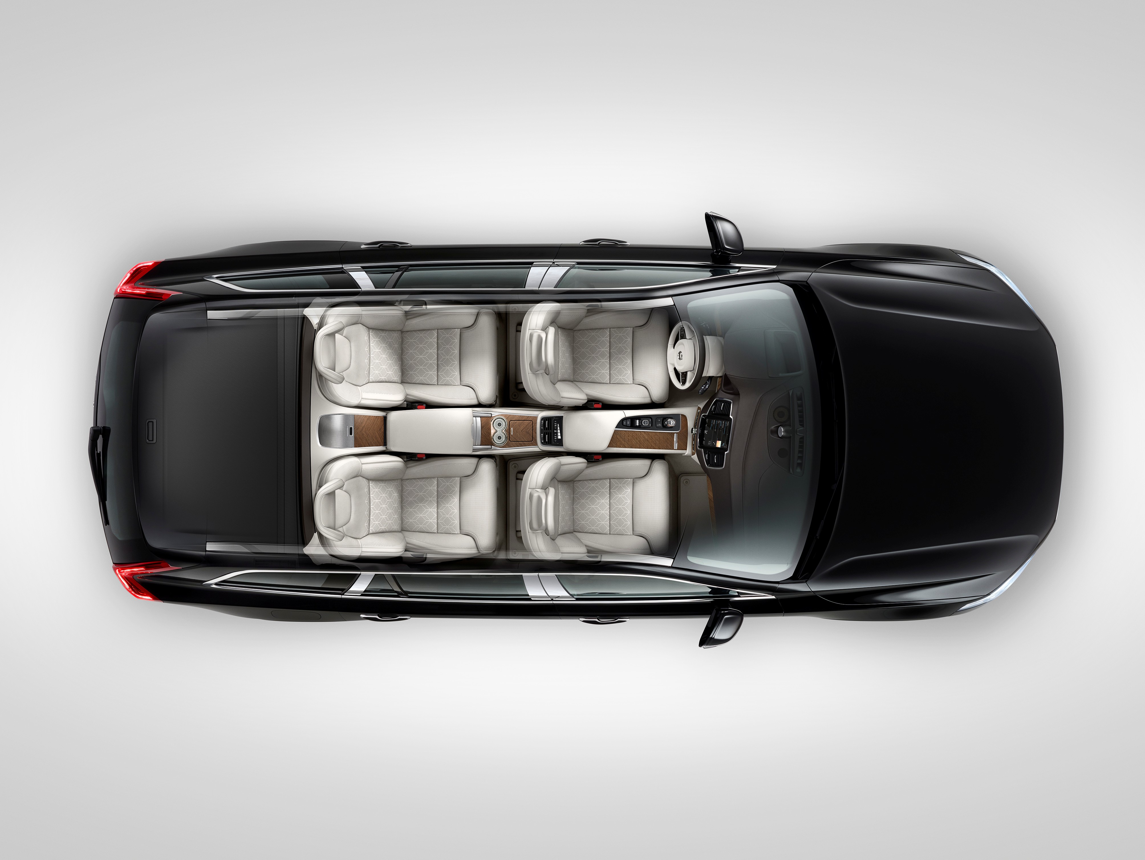 De meest luxe Volvo ooit is een vierzitter XC90 Excellence met extra uitrusting en meer isolatie.
