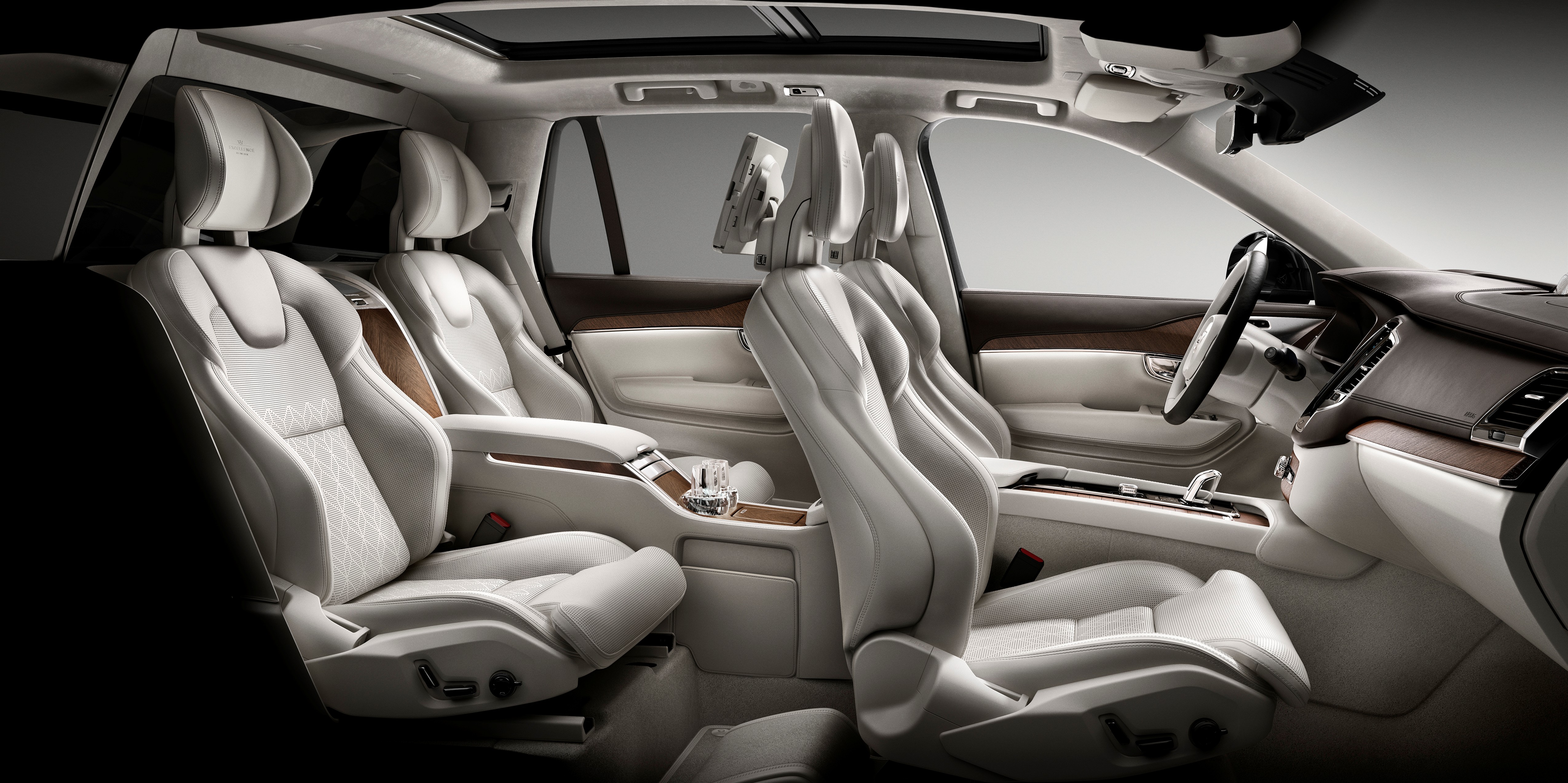 De meest luxe Volvo ooit is een vierzitter XC90 Excellence met extra uitrusting en meer isolatie.