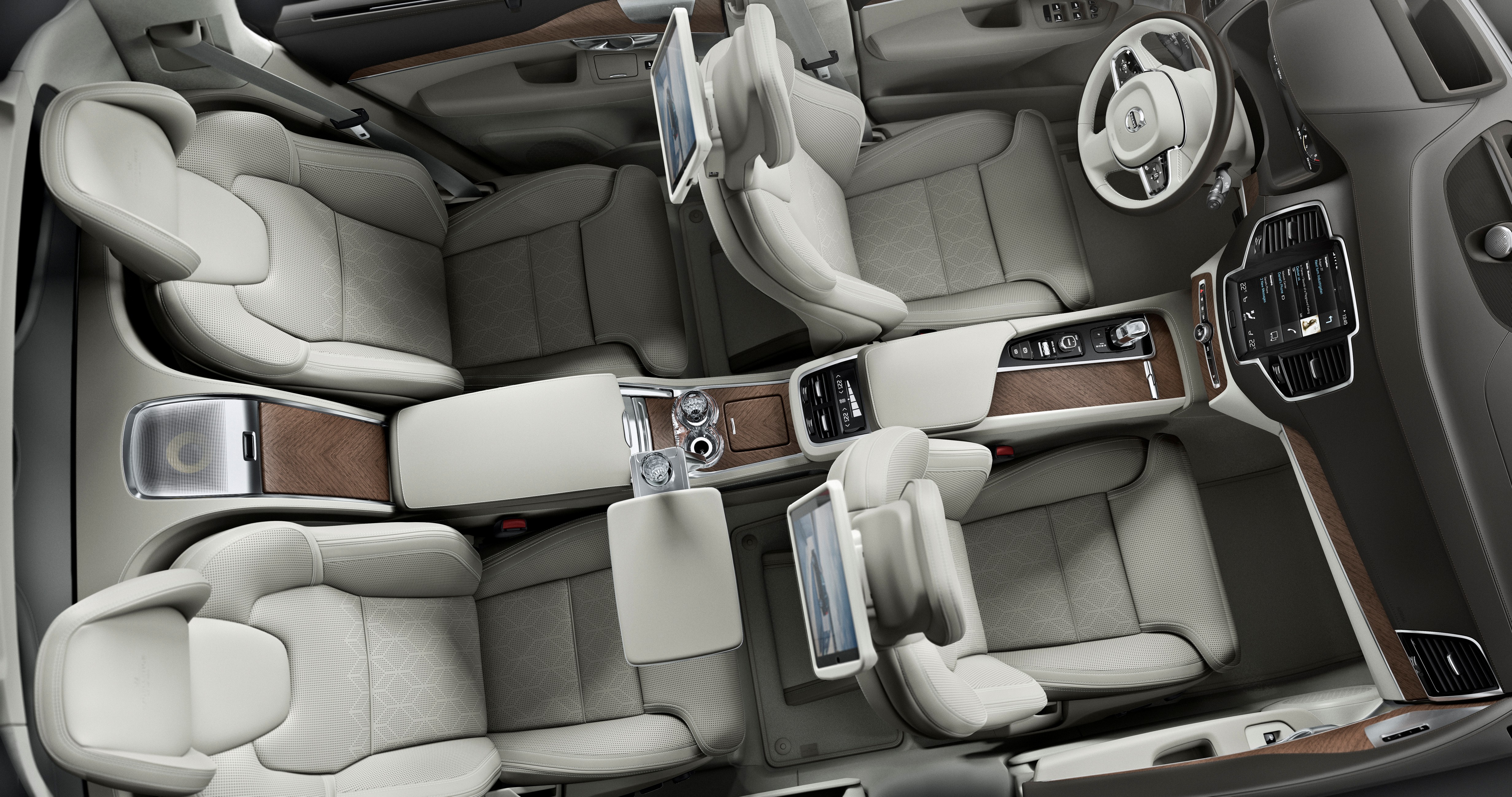 De meest luxe Volvo ooit is een vierzitter XC90 Excellence met extra uitrusting en meer isolatie.