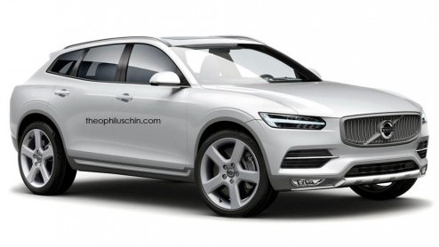 Volvo heeft nog maar net de gloednieuwe XC90 onthuld of de tekenaars van Theophiluscin dromen al verder over een BMW X6-achtige van de Zweed. Waarom ook niet?
