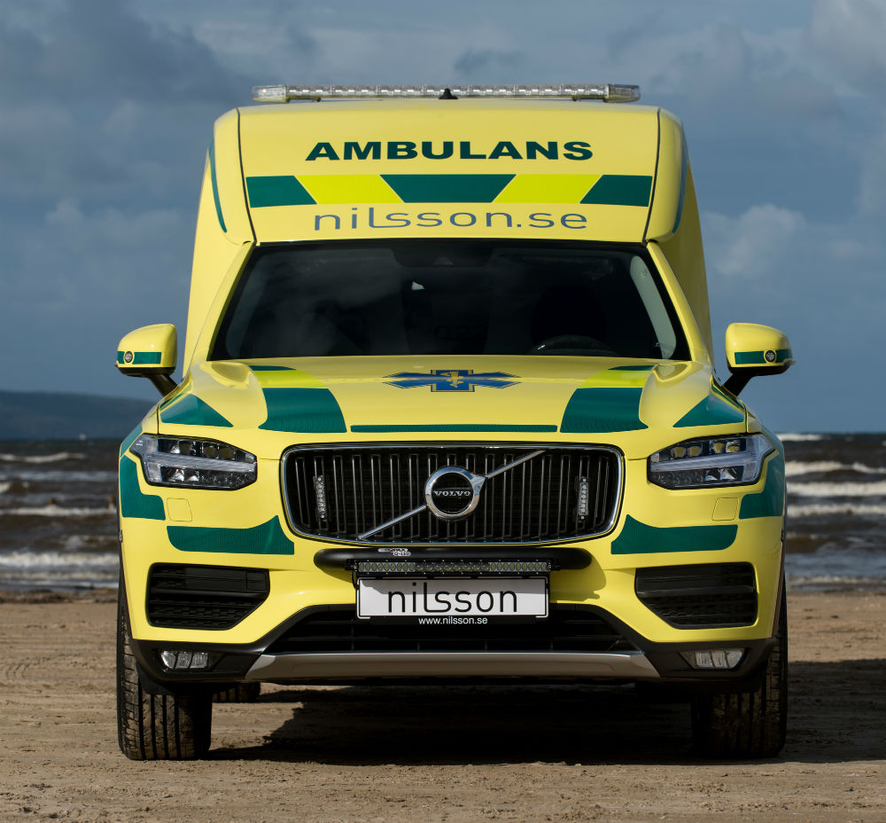 De Volvo XC90 is er nu ook met bed achterin, als Nilsson Ambulans XC90. Gaan we deze Volvo ambulance ook in Nederland zien?