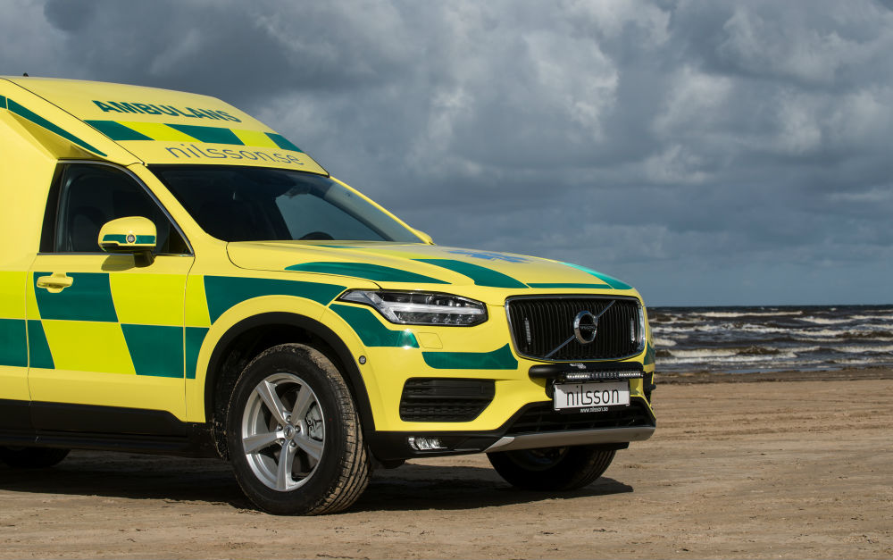 De Volvo XC90 is er nu ook met bed achterin, als Nilsson Ambulans XC90. Gaan we deze Volvo ambulance ook in Nederland zien?