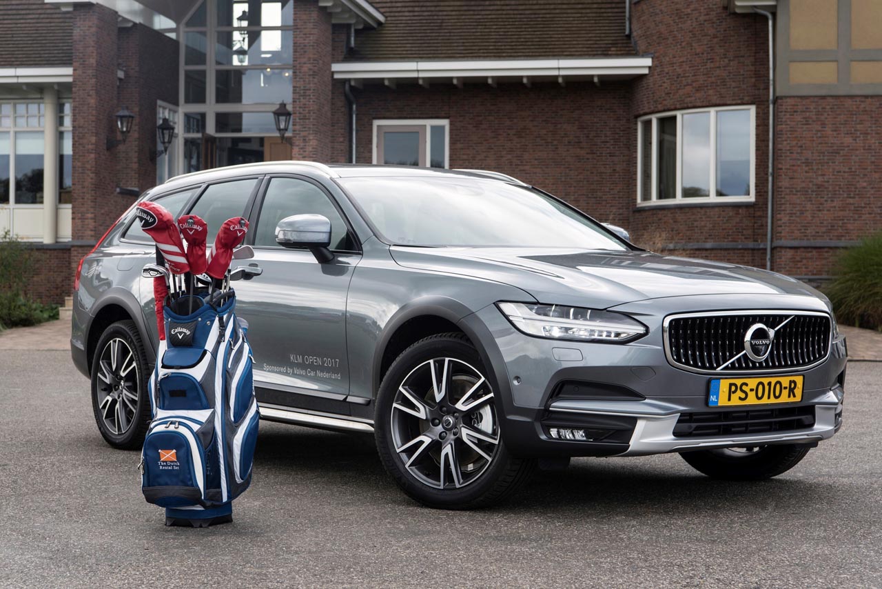 Volvo is als partner deze dagen aanwezig op de KLM Open.