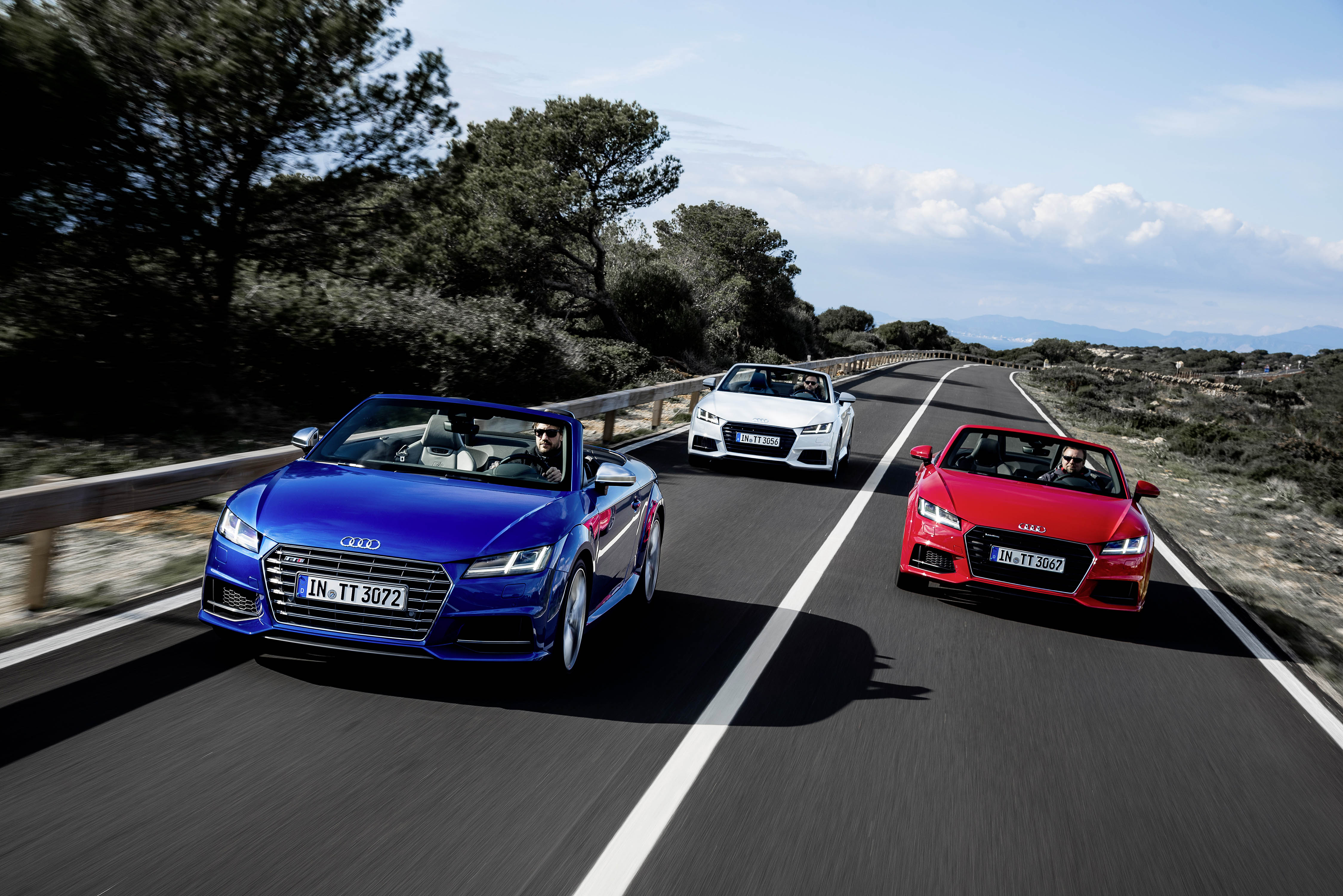Audi TT Roadster krijgt later in 2015 het sportieve topmodel TTS Roadster met 310 pk sterke 2.0 TFSI.