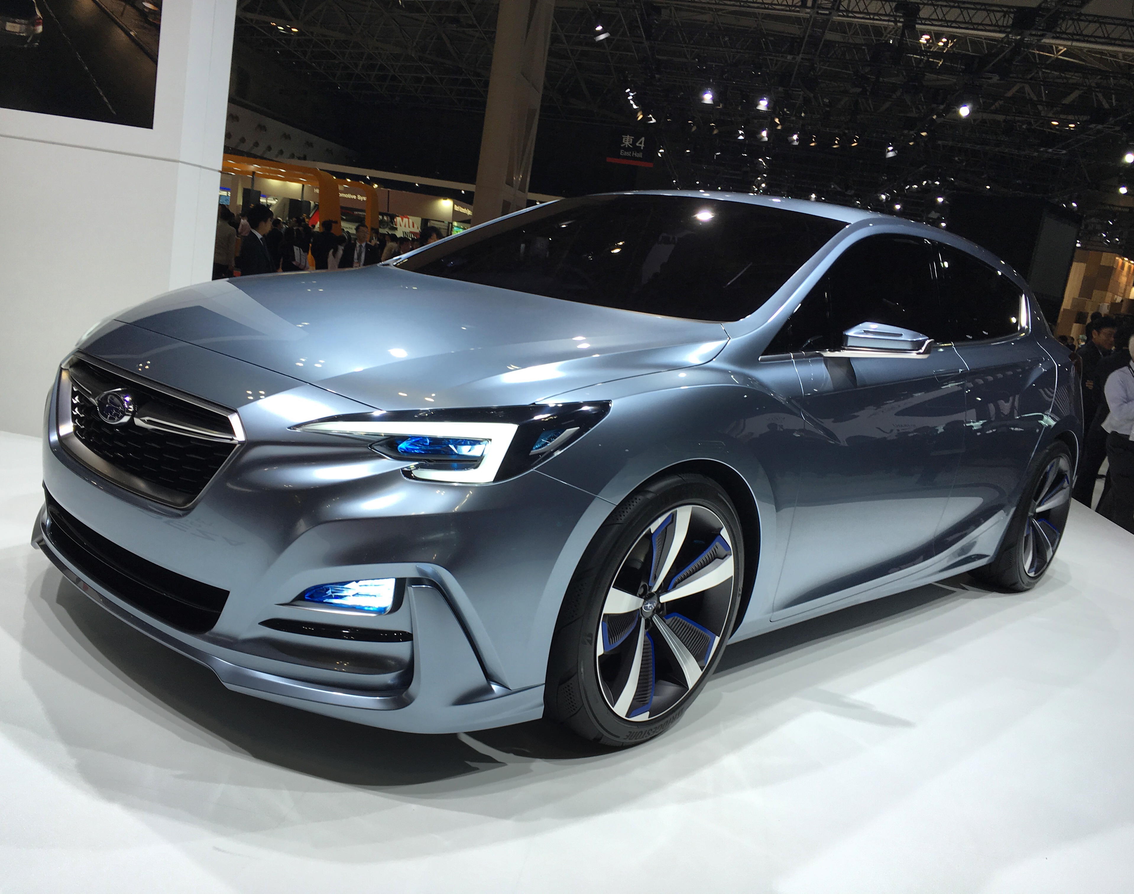 Met de Subaru Impreza 5-door Concept kijkt Subaru uit naar de nieuwe generatie Impreza, uiteraard voorzien van vierwielaandrijving.