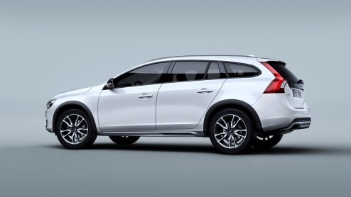 Volvo V60 Cross Country medio 2015 in Nederland. Debuut op Los Angeles Motor Show.
