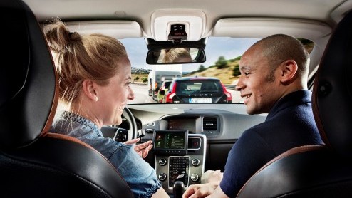 Volvo test met magneten om autonoom rijden nog veiliger te maken.