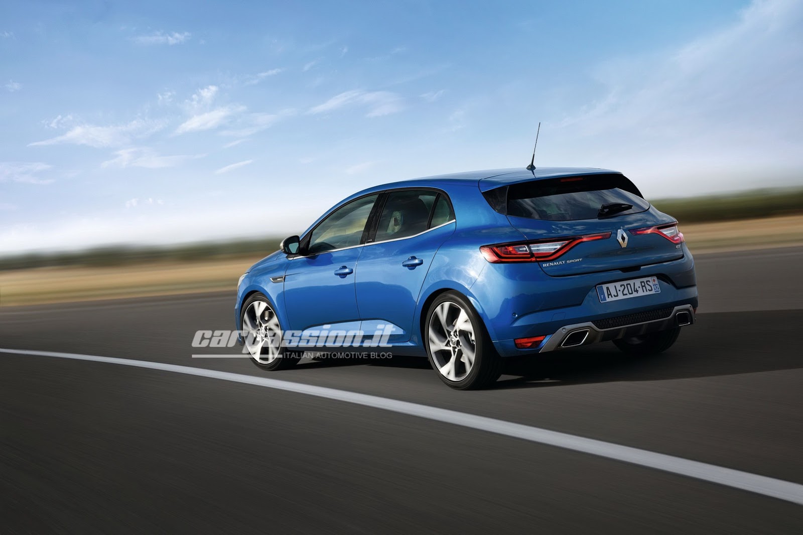 De nieuwe Renault Megane is gelekt, voorafgaand aan zijn wereldpremiere op de IAA Frankfurt 2015.