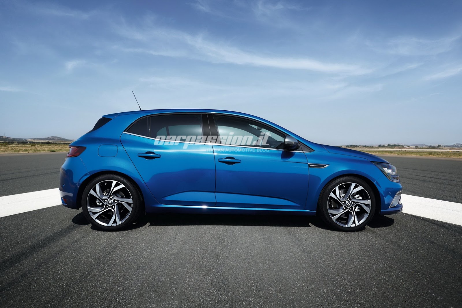De nieuwe Renault Megane is gelekt, voorafgaand aan zijn wereldpremiere op de IAA Frankfurt 2015.
