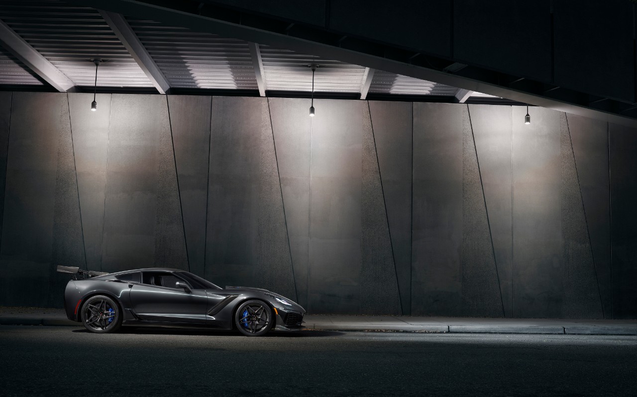 Chevrolet presenteert de snelle ZR1 versie van de huidige Corvette.